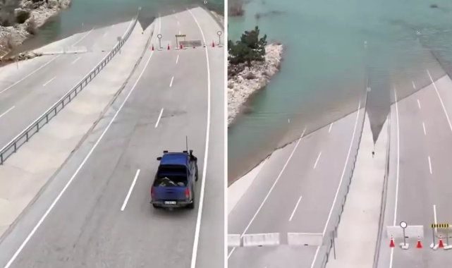 Konya-Antalya Yolu Sel Teslimi!