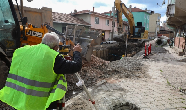 Mustafakemalpaşa’da Eskiyen Altyapı Hatları Baştan Sona Yenileniyor
