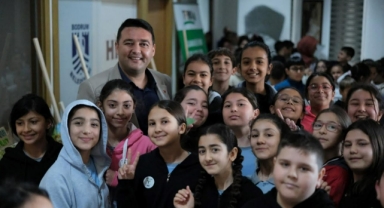 Bodrum Belediyesi, TEMA Vakfı ve Mis Gibi 1 Bodrum iş birliğinde Orman Haftası kapsamında ilkokul öğrencilerine yönelik bilinçlendirme etkinliği düzenlendi