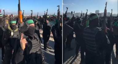 Hamas’tan Dev Askeri Geçit Töreni