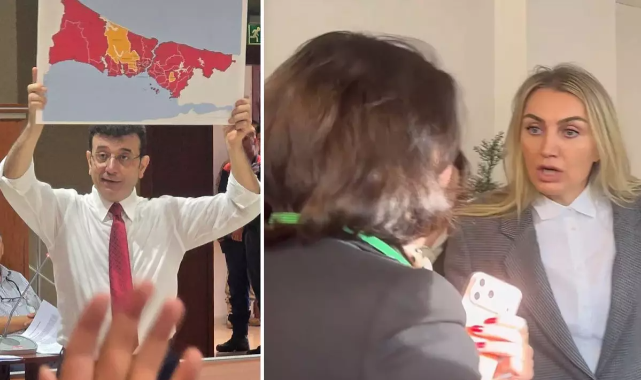 Mahkeme Başkanı ile İmamoğlu Arasında