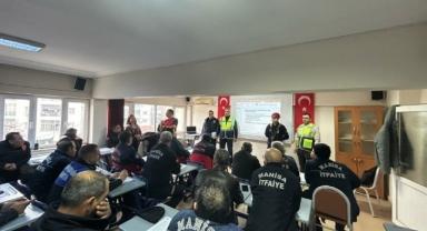 Manisa Büyükşehir Belediyesi’nde Personele Güvenli Çalışma Eğitimi Verildi