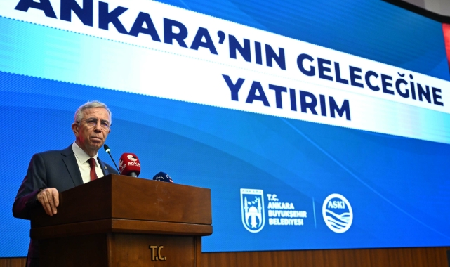 Ankara Büyükşehir Belediye Başkanı Mansur Yavaş: “Ankara’nın Geleceğine Yatırım Yapıyoruz” ASKİ’den 1,1 Milyar Dolarlık Dev Altyapı Hamlesi