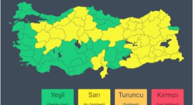 İçişleri Bakanlığı Harita Paylaştı, Uyarı Geldi: Hangi İlleri Neler Bekliyor?
