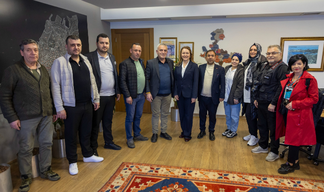 Kemeraltı Esnafından Başkan Mutlu'ya Ziyaret