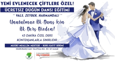 Mamak Belediyesi’nden Yeni Evlenecek Çiftlere Düğün Dansı Eğitimi Çiftler Düğün Gününe Hazırlanıyor