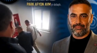 “Cumhur İttifakı Başkanıyım” Dedi, AVM’yi Denetledi