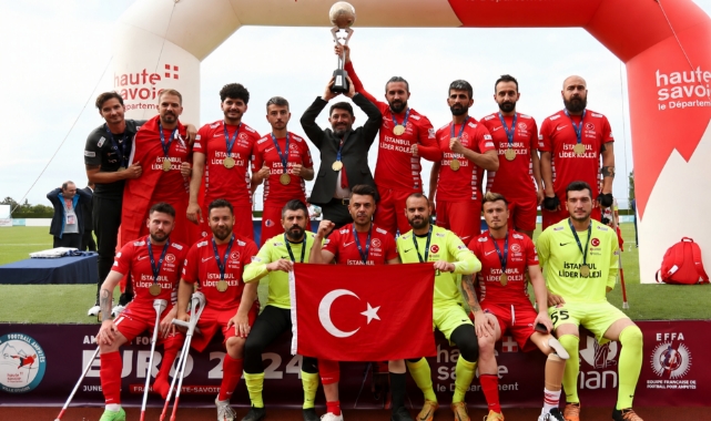 Dünya Kupası Yolundaki Ampute A Milli Takımı’nın Ana Sponsoru İstanbul Lider Koleji oldu