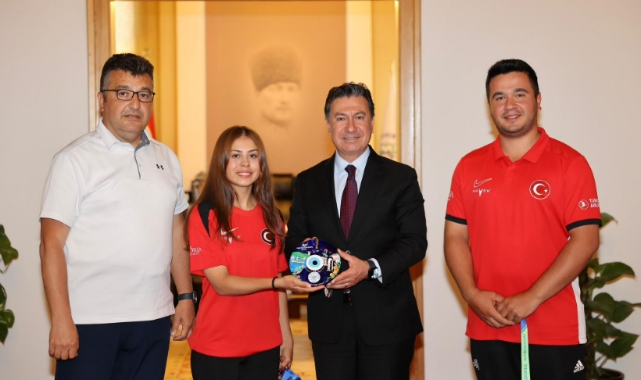 Muğla Büyükşehir Belediyesi'nin milli sporcusu Hazal Burun Dünya Kupası Finali'nde Türkiye'yi Temsil Edecek