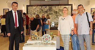 Bodrum'da 'Yıl Sonu Sergisi' açıldı...