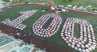 Büyükçekmece'de 19 Mayıs'ın 100. yılına yakışan kutlama