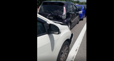 Ani fren yapan aracın neden olduğu kaza gündem oldu