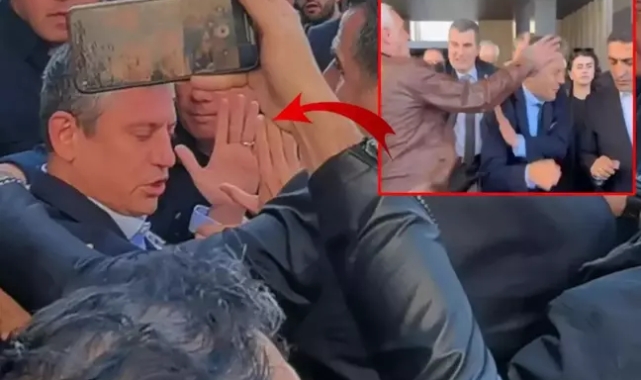 Özgür Özel'e AKM çıkışı yumruklu saldırı